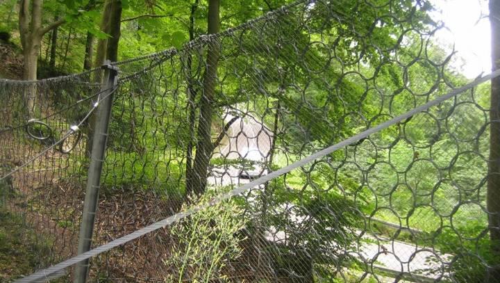 An der Isar soll der Hang mit Steinschlagschutznetzen besser abgesichert werden: Doch davor muss zunächst der Naturschutz konsultiert werden. An der Isar soll der Hang mit Steinschlagschutznetzen besser abgesichert werden: Doch davor muss zunächst der Naturschutz konsultiert werden.