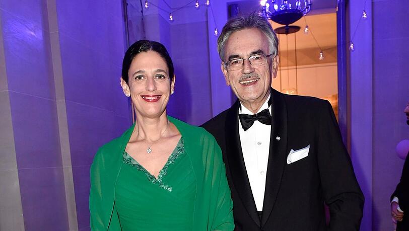 Sorgen für Getuschel: Wolfgang A. Herrmann und Frau Ana Santos Sorgen für Getuschel: Wolfgang A. Herrmann und Frau Ana Santos