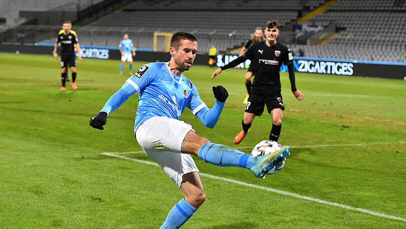 Spielt gegen seinen alten Verein: Stefan Lex. Spielt gegen seinen alten Verein: Stefan Lex.
