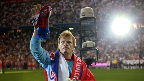 Ende, Legende: Oliver Kahn trug bei seinem Abschiedsspiel ein letztes Mal das Trikot des FC Bayern.