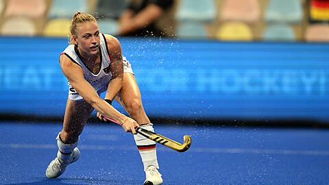 Die deutsche Hockey-Frauen um Jette Fleschütz gewannen EM-Bronze.