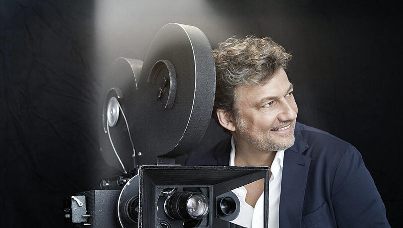 Jonas Kaufmann auf einem Foto für seine CD "The Sound of Movies".