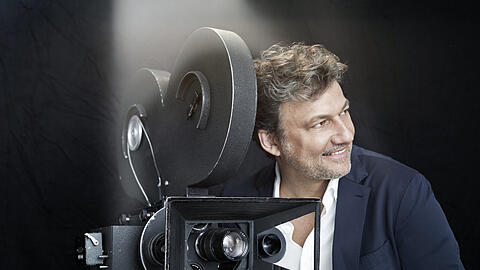 Jonas Kaufmann auf einem Foto für seine CD "The Sound of Movies".