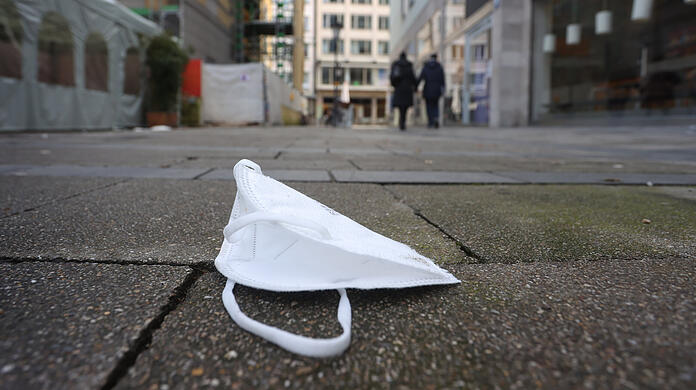 Knapp eine Million Masken sollen unbrauchbar gewesen sein. (Symbolbild)