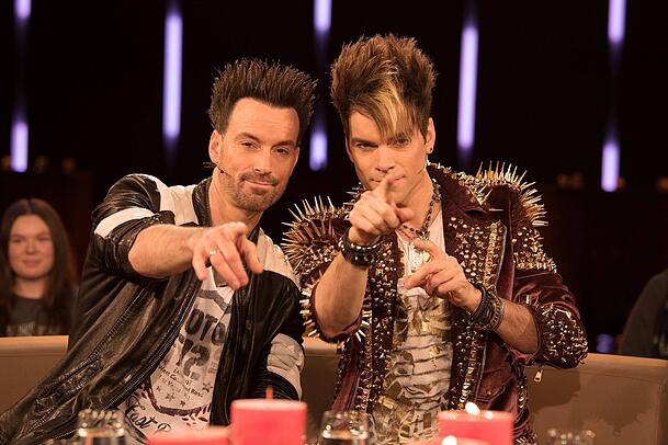 Die Ehrlich Brothers, Andreas Ehrlich und Christian Ehrlich zu Gast in der NDR Talkshow 2022.