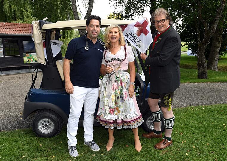 Dr. Eike Böhme mit Marianne und Michael Hartl