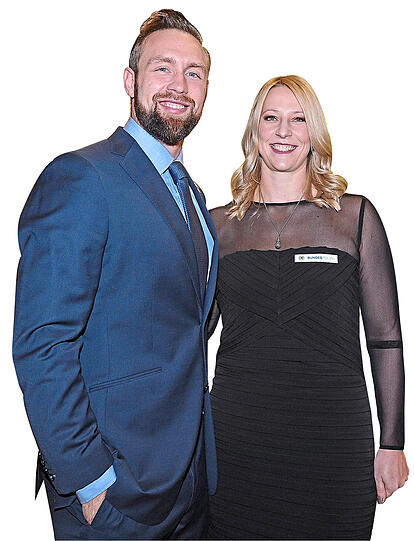 Robert Harting und Frau Julia.