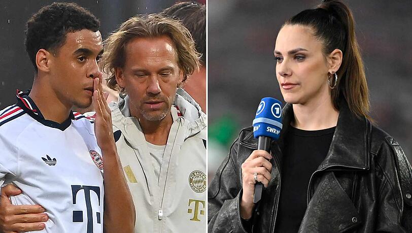 Nach dem Zusammenbruch von Jamal Musiala hat Esther Sedlaczek über die Erkrankung des Bayern-Profis gesprochen. Nach dem Zusammenbruch von Jamal Musiala hat Esther Sedlaczek über die Erkrankung des Bayern-Profis gesprochen.