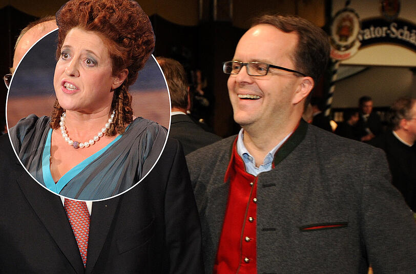 Luise Kinseher, 2015: "Florian Pronold und Markus Rinderspacher (Foto), die Hoffnungsträger der SPD. Das ist die ganz hohe Schule des Optimismus. Das ist, als würdest du zum Kühlschrank gehen, ihn aufmachen und sagen: Ah, ich hab&rsquo; hier nur noch zwei Tuben milden bayerischen Senf, daraus lässt sich sicher noch was ganz Tolles zaubern."