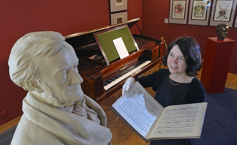 Richard Wagner wurde am 22. Mai 1813 in Leipzig geboren (also vor 200 Jahren), er starb am 13. Februar 1883 in Venedig (vor 130 Jahren). Das Bild stammt aus dem Stadtgeschichtlichen Museum Leipzig.