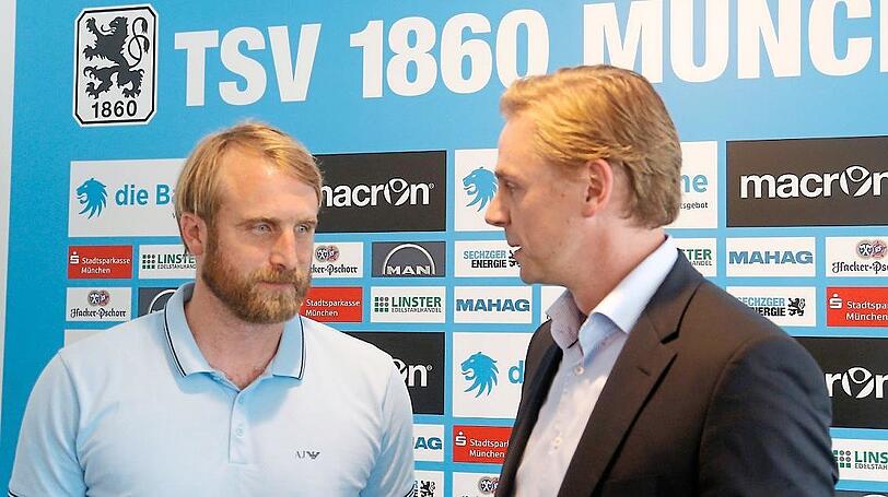 Daniel Bierofka und Markus Fauser: Beide basteln schon fleißig an der Zukunft des TSV 1860 München.