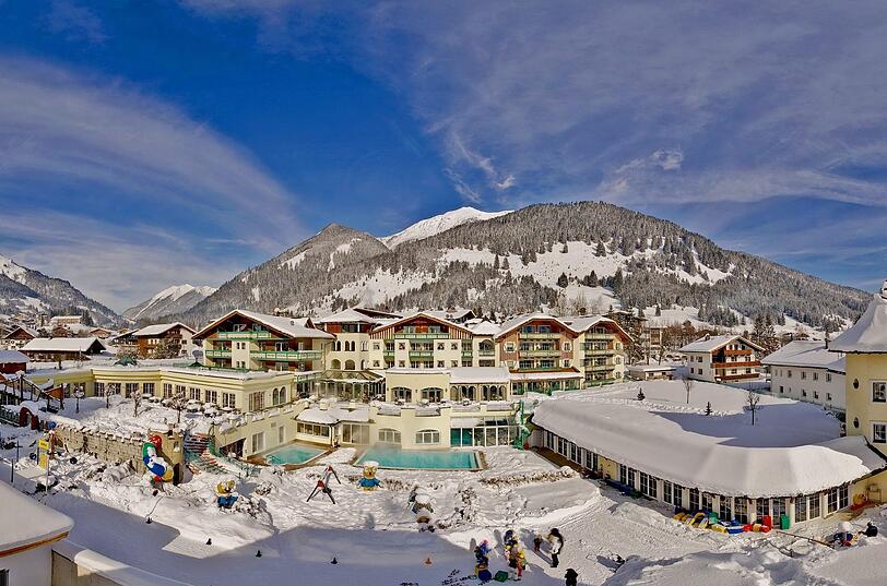 Das Leading Family Hotel & Resort Alpenrose in Lermoos.