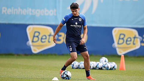 Neu bei 1860: Eroll Zejnullahu steigt ins Training ein