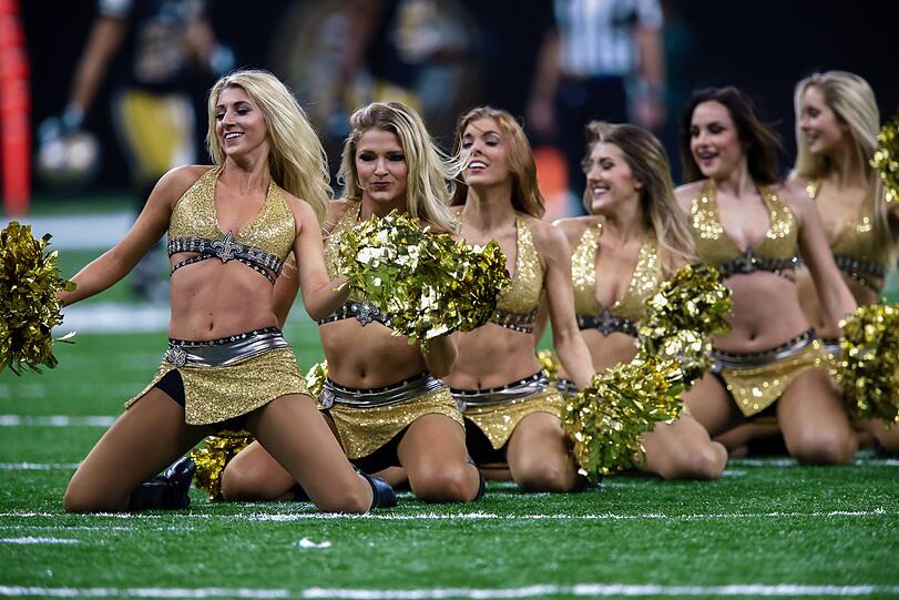 Die New Orleans Saintsations existieren seit 1977.