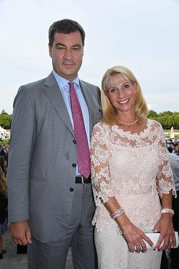 Markus Söder mit Ehefrau Karin