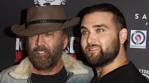 Nicolas Cage und sein Sohn Weston auf einem Event im Jahr 2019.