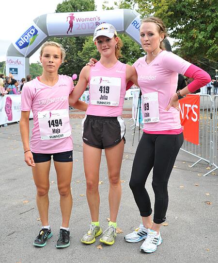 Rosa Frauenpower im Olympiapark: Die Bilder vom Women's Run 2012.