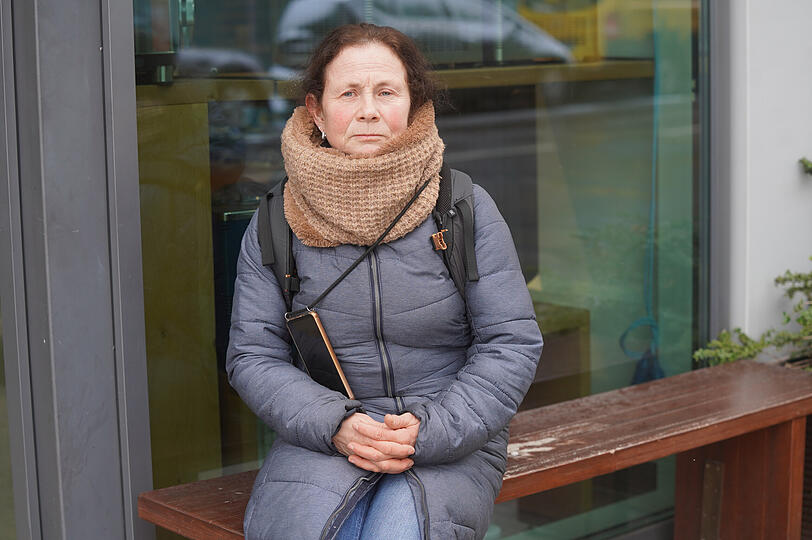 Erzieherin Marion Greinert (56) am Tatort:. "Ich bin im Schock im Moment."   am Fr, 14.02.2025