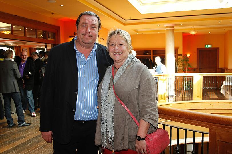Andreas Giebel und Frau Karin