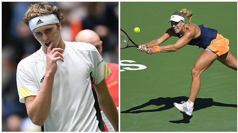 Angelique Kerber und Alex Zverev sind in Indian Wells ausgeschieden.