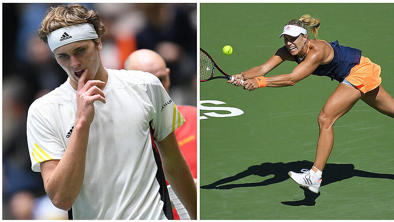 Angelique Kerber und Alex Zverev sind in Indian Wells ausgeschieden. Angelique Kerber und Alex Zverev sind in Indian Wells ausgeschieden.