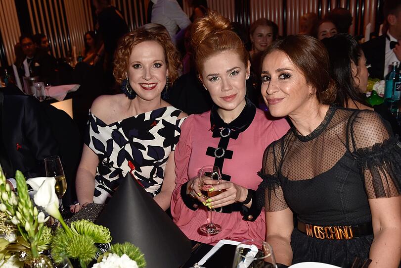 Veronika Rost, Palina Rojinski und Linda Höck
