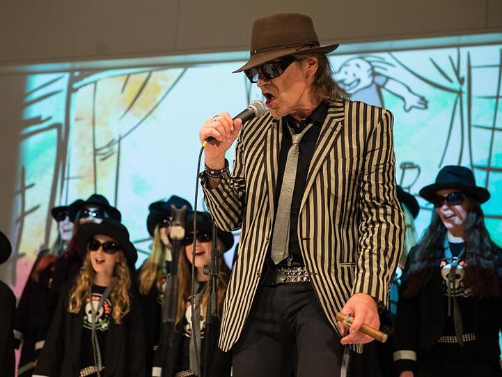 Udo Lindenberg wird für den Frieden singen.