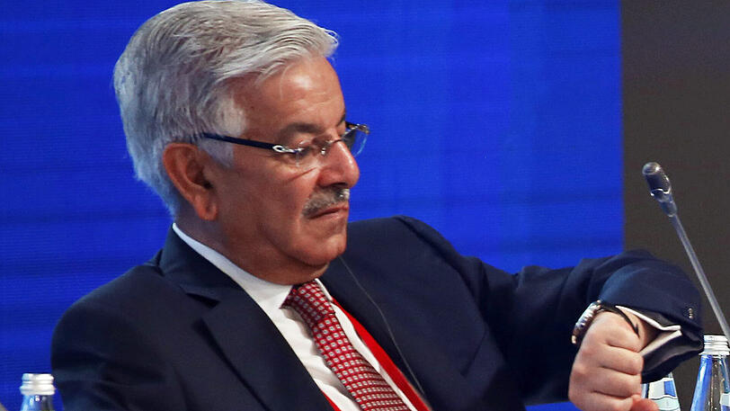 Ging einem Fake-news-Artikel auf den Leim: Pakistans Verteidigungsminister Khawaja Asif.