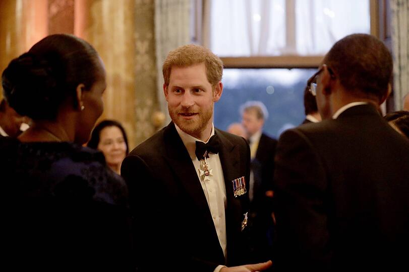 Prinz Harry trat ohne seine Verlobte Meghan Markle auf