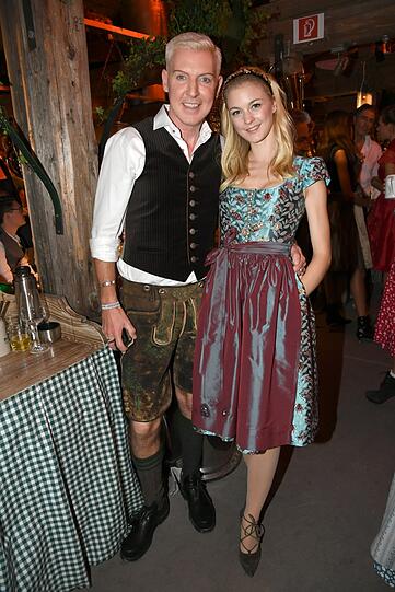H.P. Baxxter mit Freundin Lysann Geller