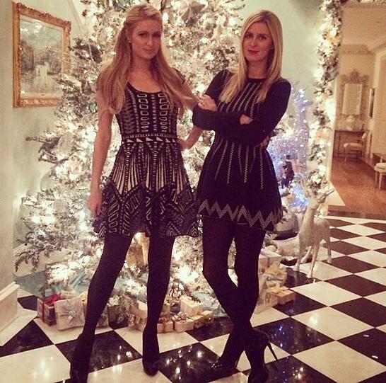 Viel Glitzer im Hause Hilton: Die Schwestern Paris (l.) und Nicky
