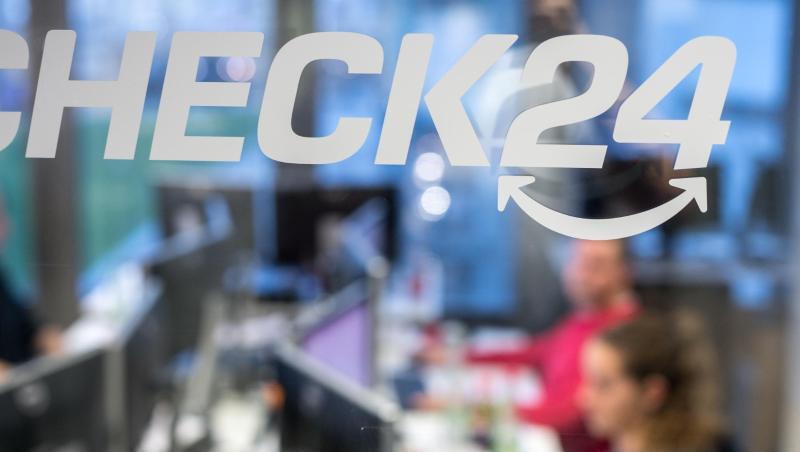 Das Logo des Vergleichportals Check24. Foto: Matthias Balk/dpa/Archivbild Das Logo des Vergleichportals Check24. Foto: Matthias Balk/dpa/Archivbild