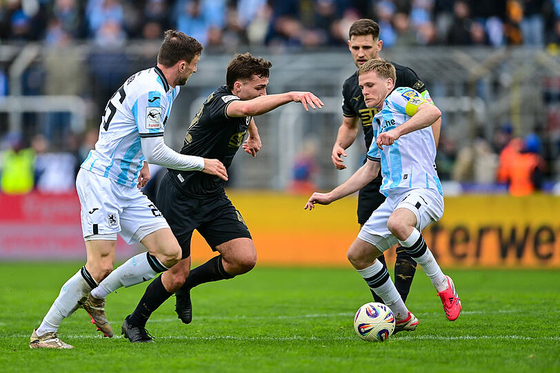 Auf der Doppel-Sechs haben sich bei den L&ouml;wen Philipp Maier und Thore Jacobsen festgespielt.