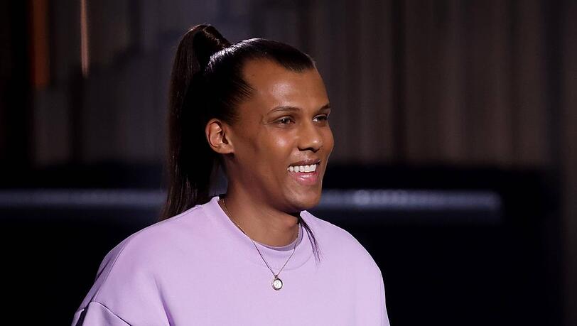 Stromae bei einer Preisverleihung im Februar 2023 in Paris.