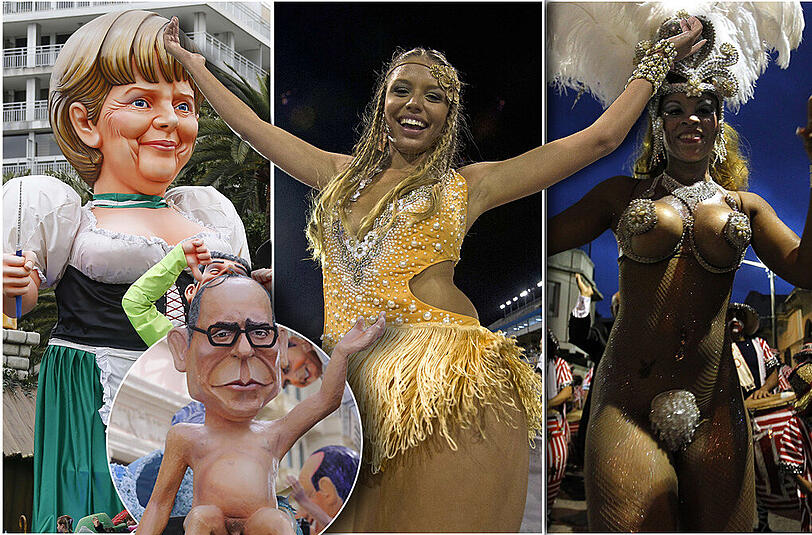Ob Europa oder Südamerika: In den Karnevalhochburgen tobt der Fasching. Die besten Bilder.