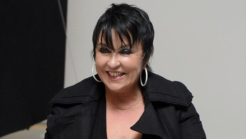 Auch beim Shooting: Käfers Frau Uschi Ackermann. Auch beim Shooting: Käfers Frau Uschi Ackermann.