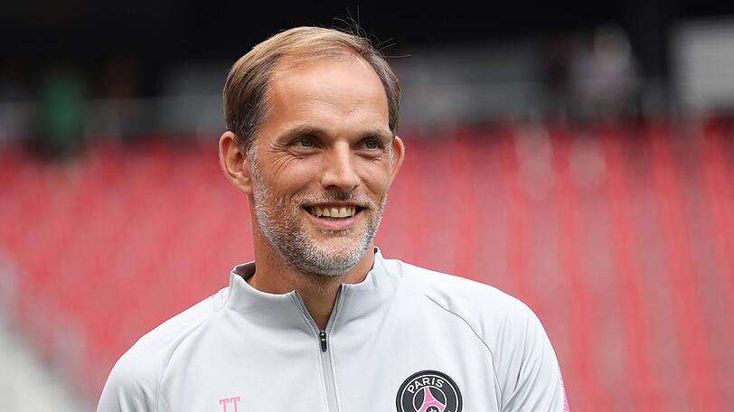 ...und dem neuen PSG-Trainer Tuchel.