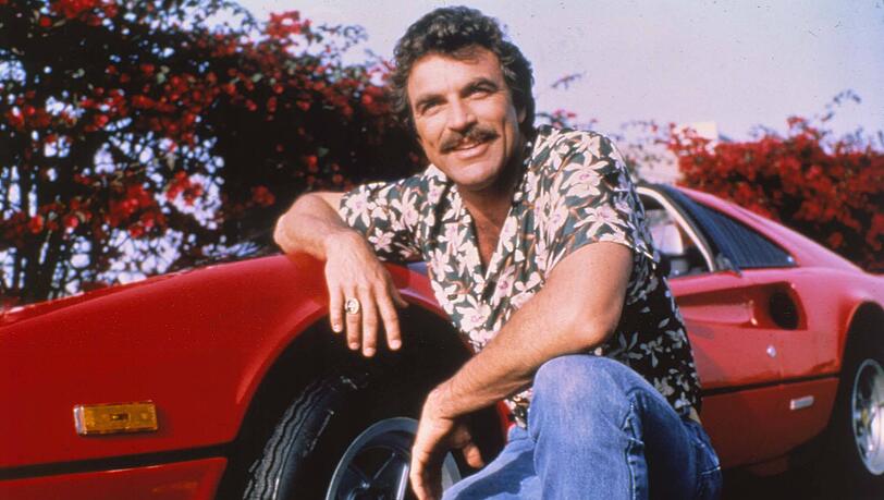 Der wohl bekannteste Schnauzer der Welt: Tom Selleck als Magnum in der gleichnamigen Serie. Mit dem „Movember“ hat sein Bart allerdings nichts zu tun.