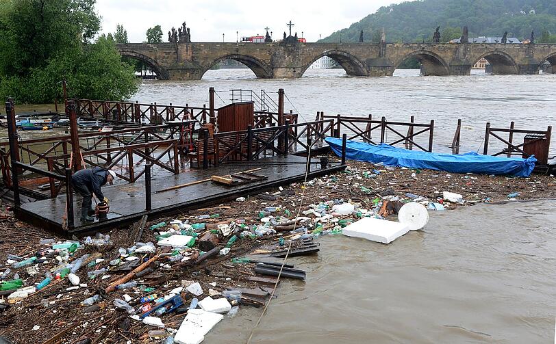 Bilder: Hochwasser in Prag, Tschechien
