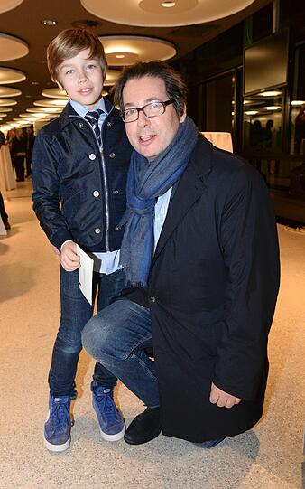 Mario Mendrzycki mit Sohn