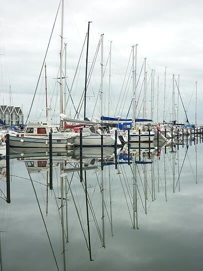 Am Hafen von Nykøbing.
