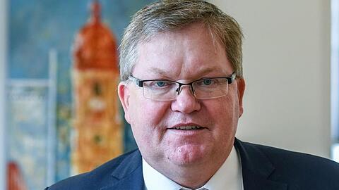 Michael Cerny (CSU), Oberbürgermeister von Amberg. Foto: Armin Weigel