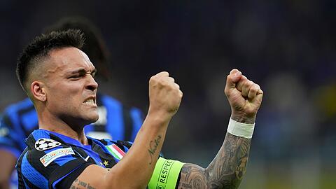 Lautaro Mart&iacute;nez ist in Italien derzeit der beste Torj&auml;ger. (Archivbild)
