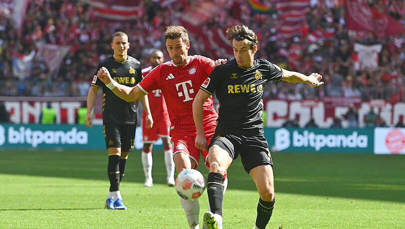 Sein letzter Auftritt für den FC Bayern in der Allianz Arena: Leon Goretzka. Sein letzter Auftritt für den FC Bayern in der Allianz Arena: Leon Goretzka.