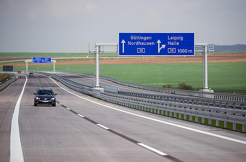 Die Arbeiten an der A71, auch Thüringer-Wald-Autobahn genannt, begannen 1996.