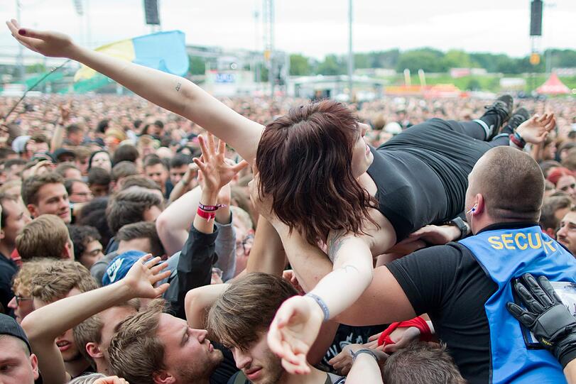 Die Bilder vom ersten Tag des Festivals Rock im Park 2016 in Nürnberg.