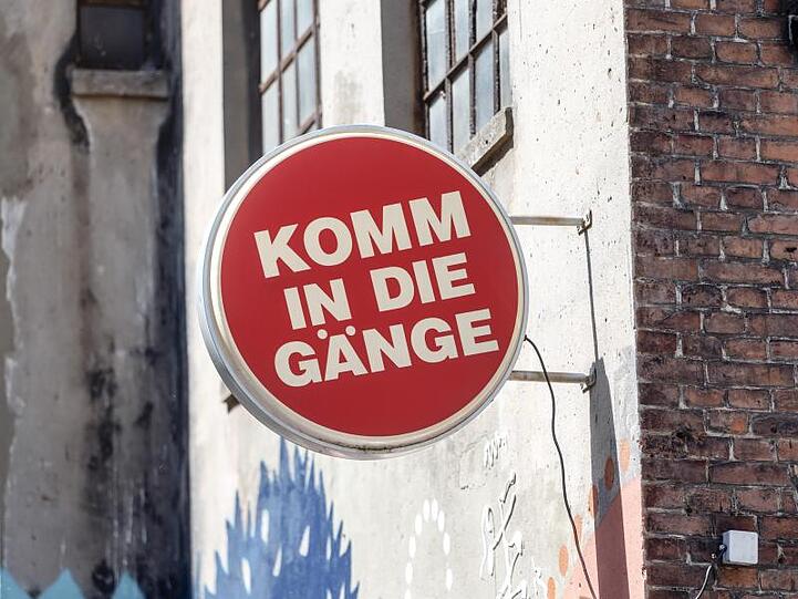 Das Hamburger Gängeviertel lädt ein: "Komm in die Gänge".