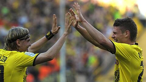 Marcel Schmelzer (l) und Lukasz Piszczek waren Protagonisten der Klopp-Jahre beim BVB.