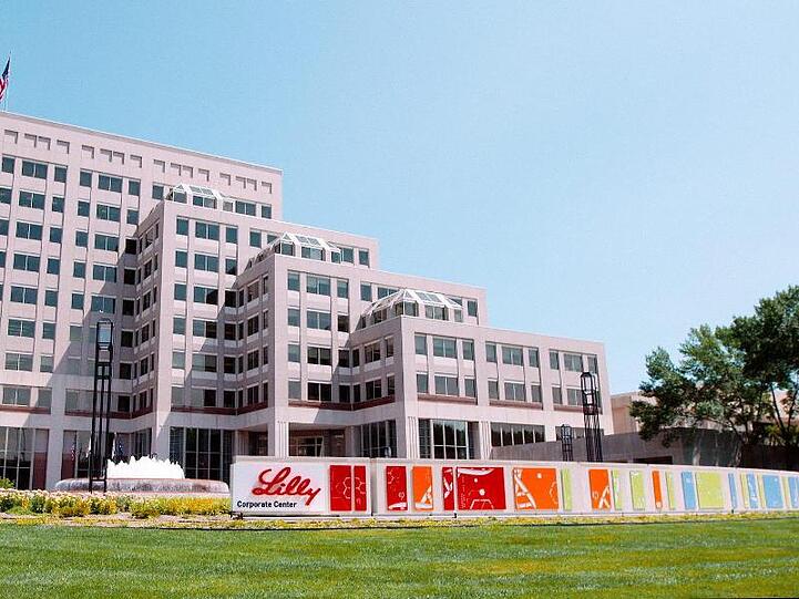 Die Zentrale des Pharmaunternehmens Eli Lilly im Bundesstaat Indianapolis.
