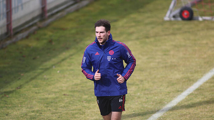 Leon Goretzka schuftet derzeit fleißig für sein Comeback.